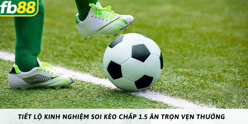 Tiết lộ kinh nghiệm soi kèo chấp 1.5 ăn trọn vẹn thưởng 