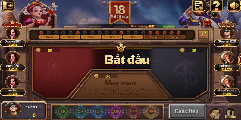 cách chơi đại chiến đỏ đen