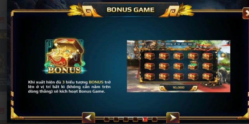 Biểu tượng Bonus Game mang đến cơ hội thưởng lớn