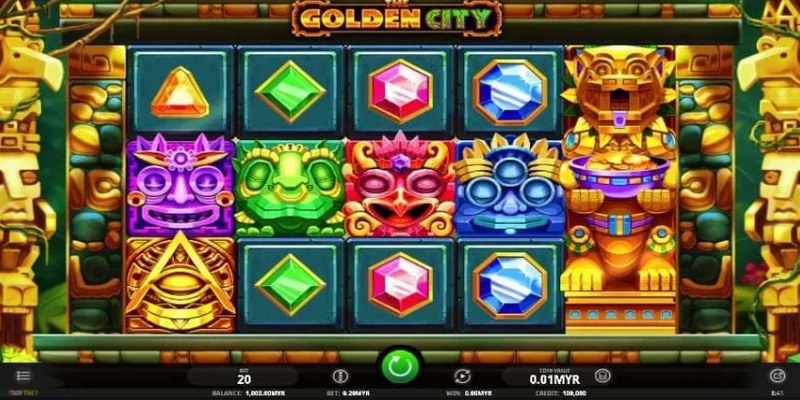 Hướng dẫn cách chơi nổ hũ Golden City chi tiết cho bet thủ