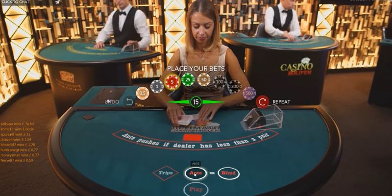 Sảnh Live Casino đắt khách