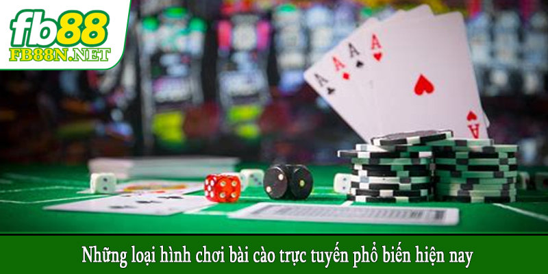 Những loại hình chơi bài cào trực tuyến phổ biến hiện nay