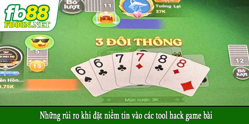 Những rủi ro khi đặt niềm tin vào các tool hack game bài
