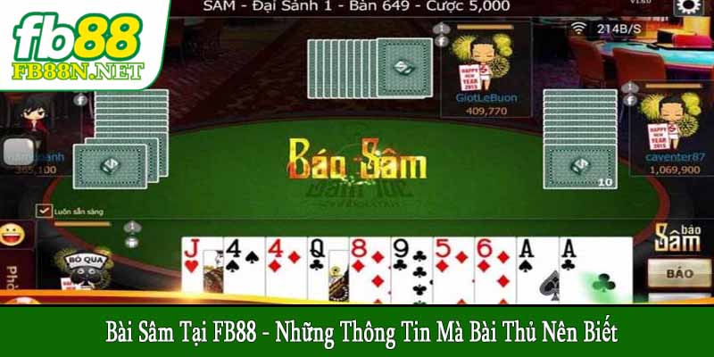 bài sâm tại FB88